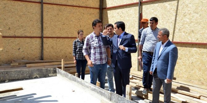 Başkan Bahçeci : “Yüksek Standartlı Çalışmalar Yapıyoruz”