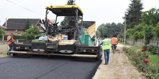 Düzce’de Asfalt Programı Aralıksız Devam Ediyor