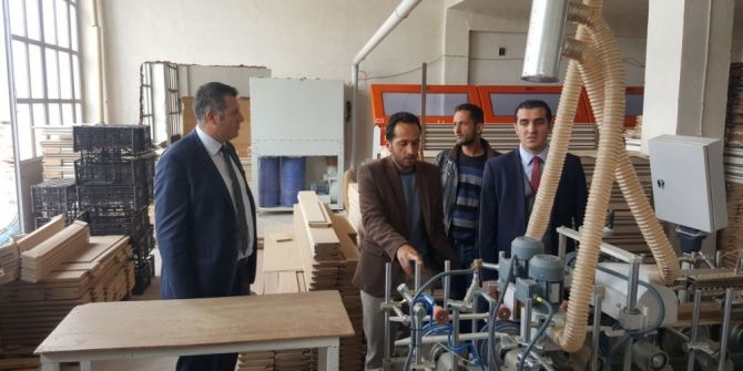 Kağızman Küçük Sanayi Sitesi’ne Küsi Ziyareti