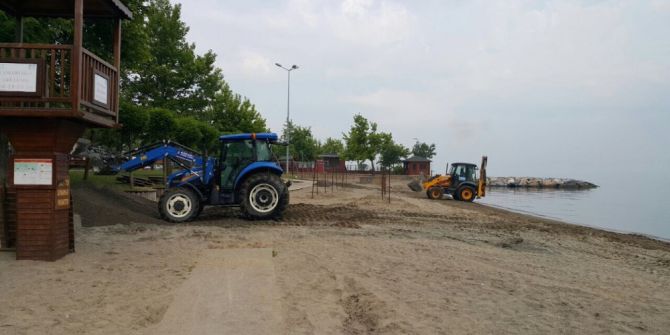 Altınkemer Plajı Yeni Sezona Hazırlanıyor