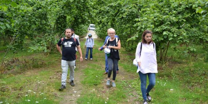İtalyan Ve İspanyol Fındık Üreticileri Giresun Yağlı Fındığını İnceledi