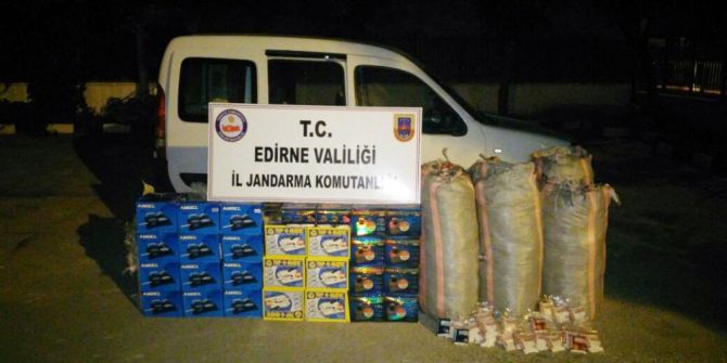 Edirne’de, 100 Bin Tl’lik Sigara Sarma Makinesi Ve Sigara Filtresi Ele Geçirildi