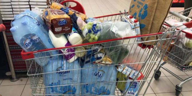 Katarlılar Marketlere Hücum Etti