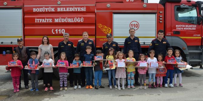 Ana Sınıfı Öğrencilerine Yangın Eğitimi