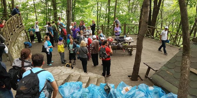 Doğanın Gönüllü Temizlikçileri İş Başında