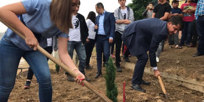 Chp’li Gençler Şehitler Anısına Fidan Dikti