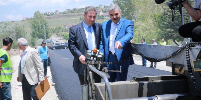 Talas’ta Ramazan’da Asfalt Mesaisine Devam