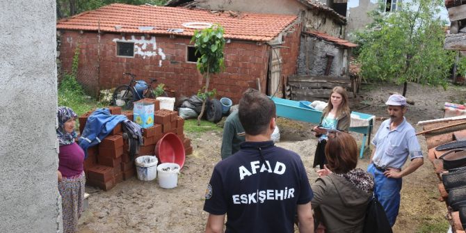 İnönü’de Sel Yaraları Sarılıyor