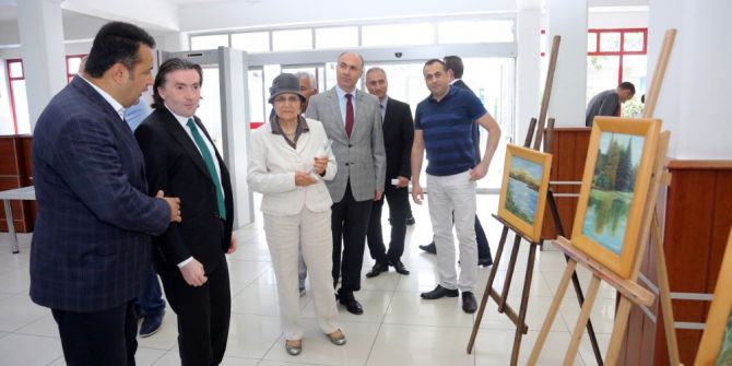 Ressam Donma’dan, “Doğa Ve Çevre’’ Konulu Resim Sergisi