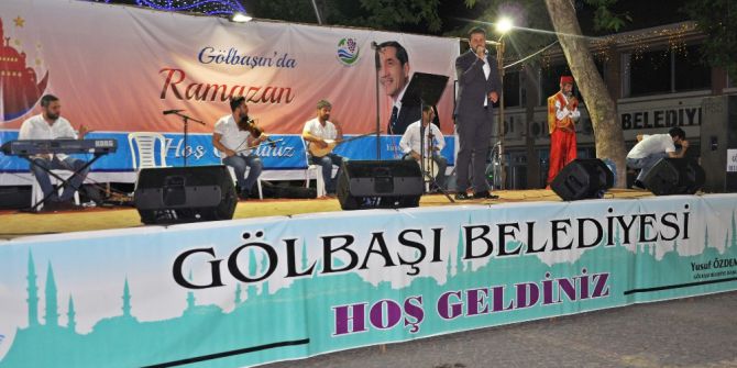 Gölbaşı Belediyesinden İlahi Etkinliği