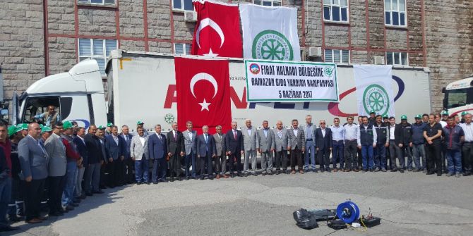 Fırat Kalkanı Bölgesine Kayseri Şeker’den 100 Ton Şeker