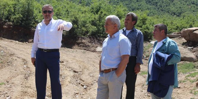 Başkan Karaçoban’dan Aşırı Yağışların Vurduğu Mahalleye Ziyaret