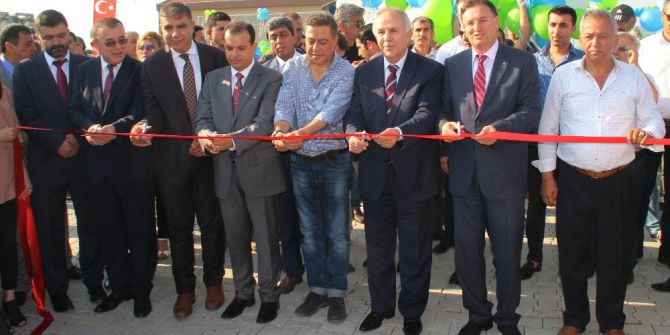 Erzin Atık Su Arıtma Tesisi Törenle Açıldı