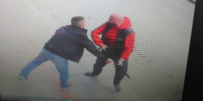 Cinayet Anı Güvenlik Kamerasında