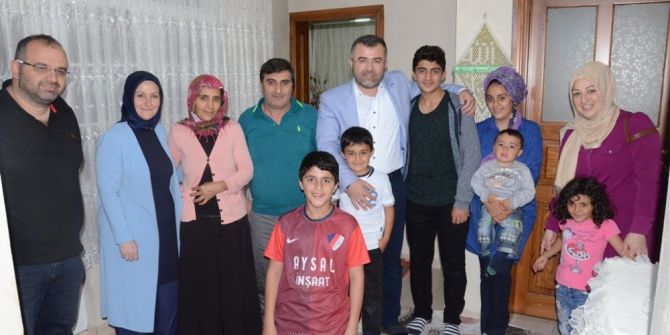 İl Başkanı Keskin, Orucunu Kurt Ailesi İle Açtı