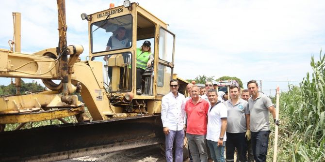 Urla Belediyesi’nden Asfalt Ve Parke Hamlesi