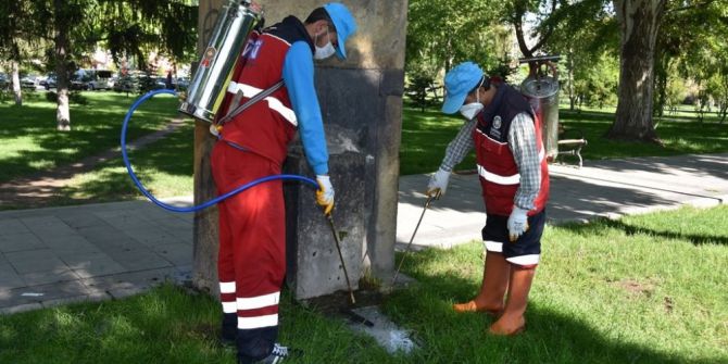 Kocasinan’da Huzurlu Bir Yaz İçin Haşere İle Mücadele Devam Ediyor