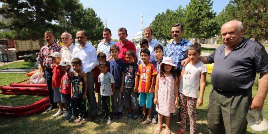 Beyşehir’de Çocuklara Daha Güvenli Oyun Parkları