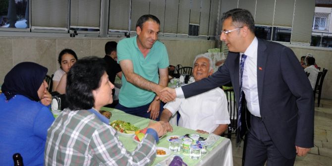 Erdemli’de Şehit Yakınları Ve Gaziler İftarda Buluştu