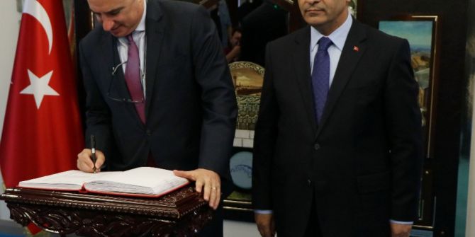 İsrail Büyükelçisi Naeh Adana Valiliğini Ziyaret Etti
