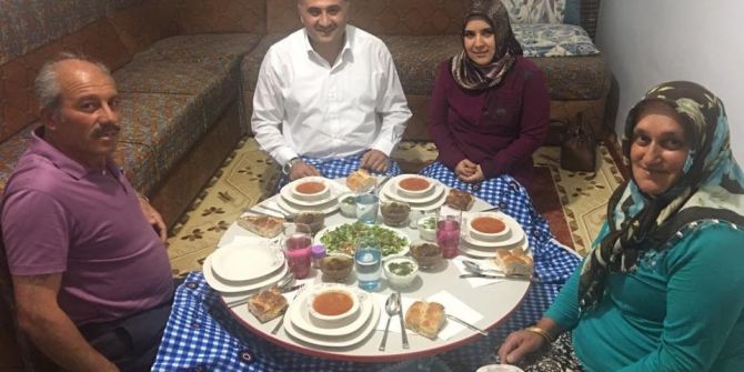 Başkan Cabbar İftarda Vatandaşlarla Buluşmaya Devam Ediyor