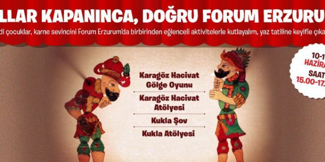 Karnelerini Alan Öğrenciler, Forum Erzurum’da Yaza Keyifli Bir Giriş Yapacak