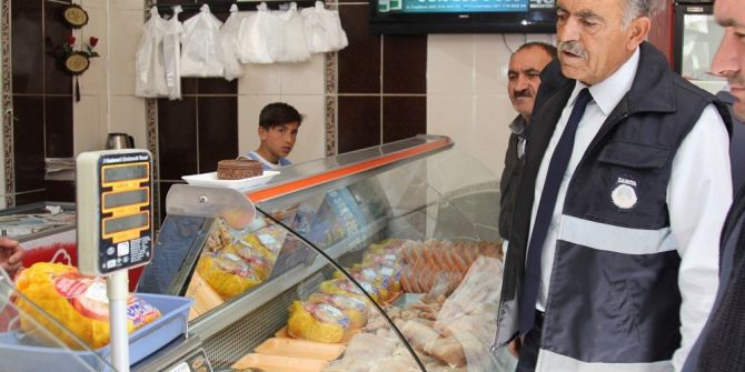 Başkale’de Kasaplar Denetlendi