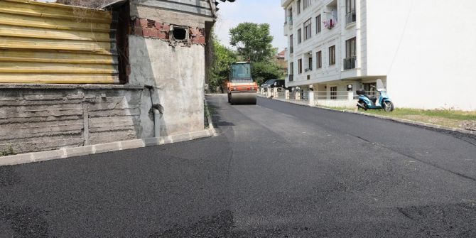 Körfez’de Yıpranan Yollara Asfalt Döküldü