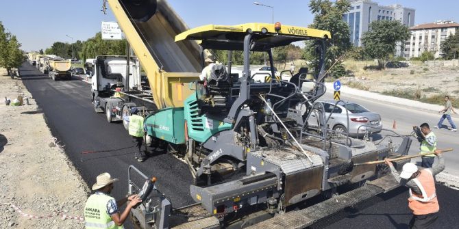 Başkent’te Asfalt Seferberliği Başlıyor