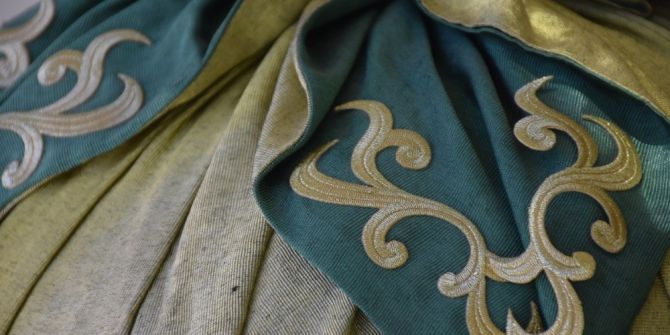 Yüzyıllık Saray Kumaşı Kursiyerlerin Şekil Alıyor