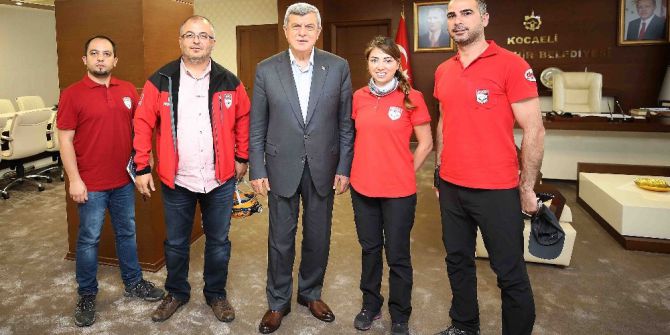 Başkan Karaosmanoğlu, Nak Arama Kurtarma Derneği’ni Ağırladı