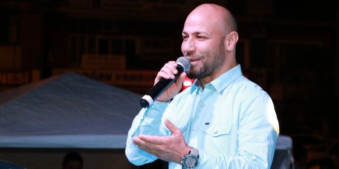 Ramazan Sokağı Kahraman Tazeoğlu’nu Ağırladı