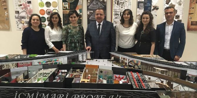 Selçuk, İç Mimarlık Ve Çevre Tasarımı Bölümünden Proje Sergisi