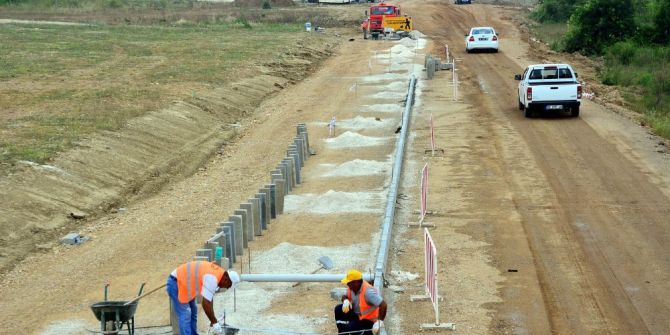 Manavgat Irmak Kenarı Denizle Birleşiyor