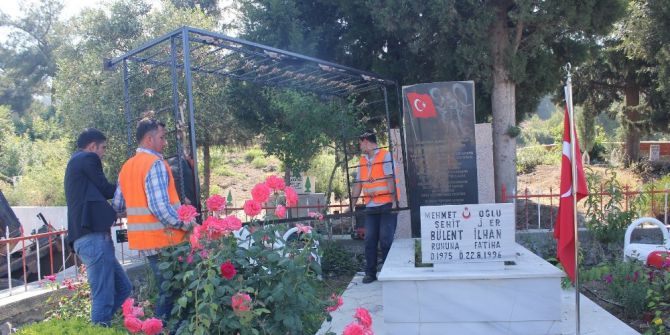 Turgutlu Belediyesi’nden Şehide Vefa