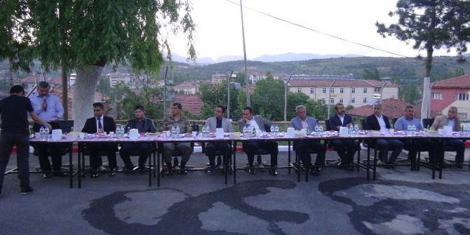 Doğanşehir Açık Ceza Evinde İftar Verildi