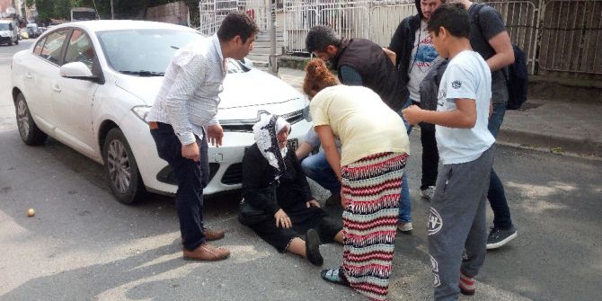 İftar İçin Pazara Çıkan Yaşlı Kadın Otomobilin Altında Kaldı