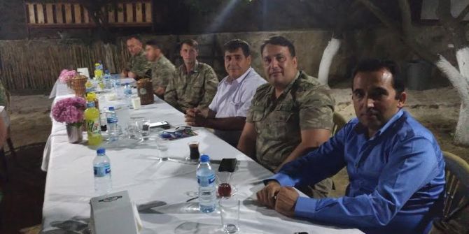 Kaymakam Tortop: "Korucularımız Kutsal Bir Vazifeyi Yerine Getiriyor"