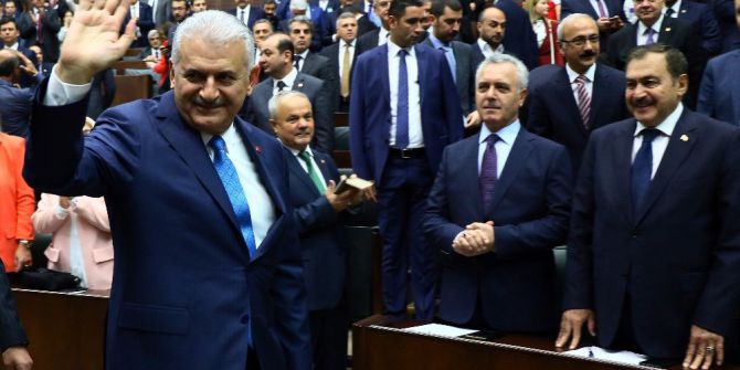 Başbakan Yıldırım, Genel Başkan Vekili Olarak İlk Kez Meclis Kürsüsünde