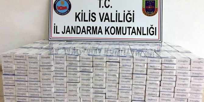 4 Bin 500 Paket Kaçak Sigara Yakalandı