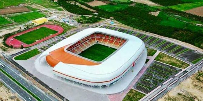 Malatya Stadyumu’nun Havadan Görünümü