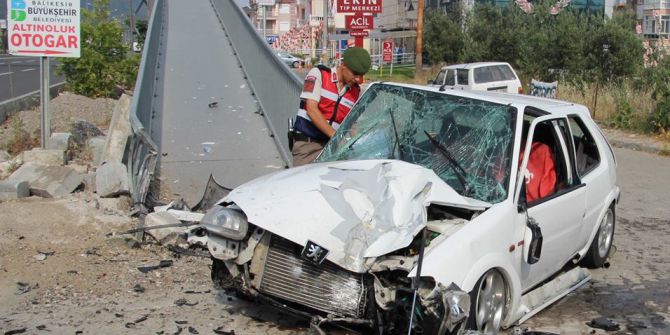 Edremit’te Korkutan Kaza