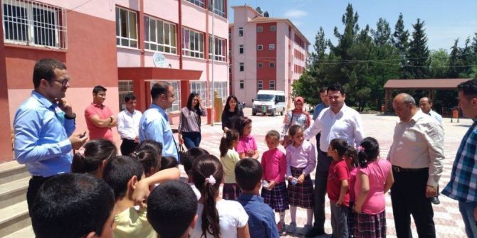 Kaymakam Avcı’nın Dönem Sonu Okul Ziyaretleri
