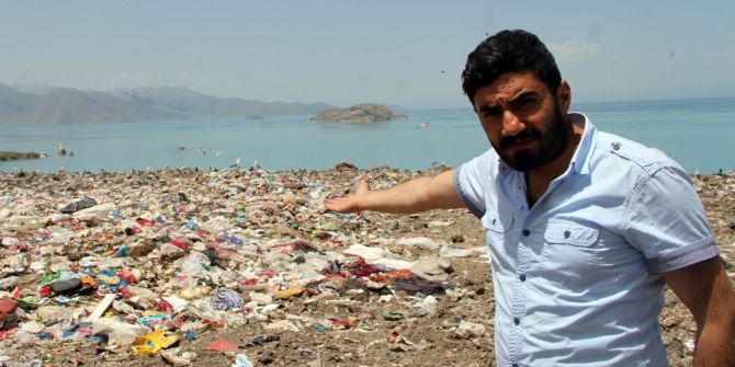 Van Gölü Çöplüğe Döndü