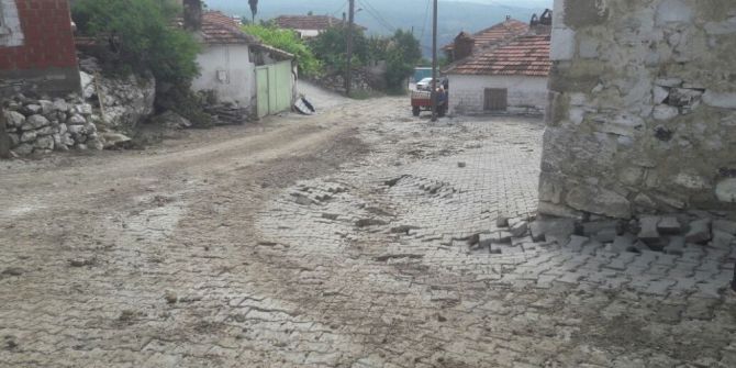 Yağıştan Zarar Gören Mahalleler İncelendi