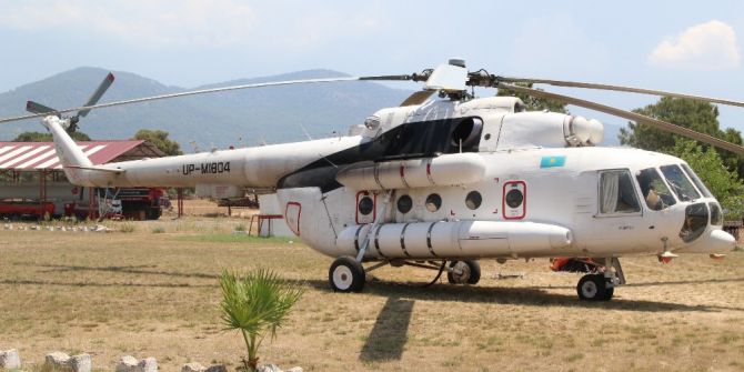 Yangın Helikopteri Fethiye’de Göreve Başladı