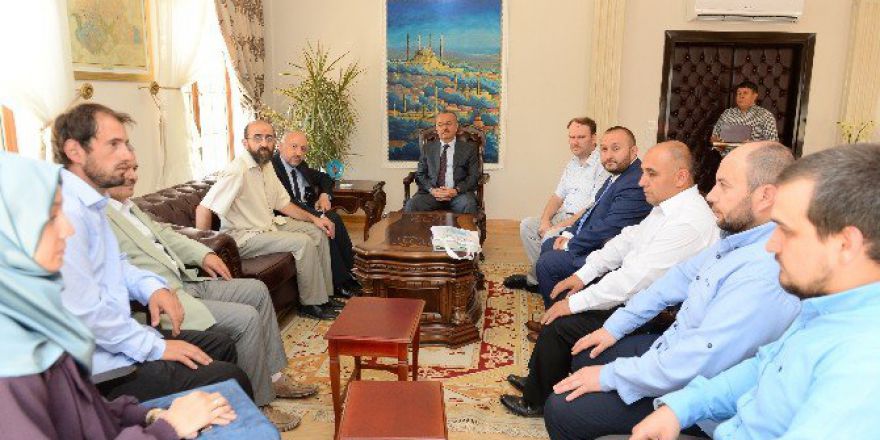 Hasan Sezai Vakfı’ndan Vali Özdemir’e Ziyaret