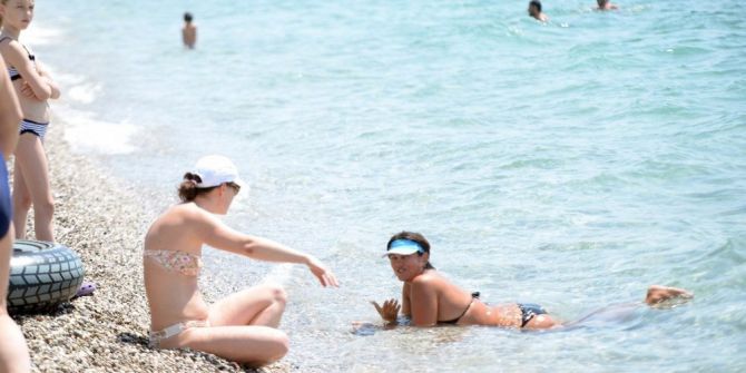 Denizde Kaybolduğu Zannedilen Rus Turist Korkuttu