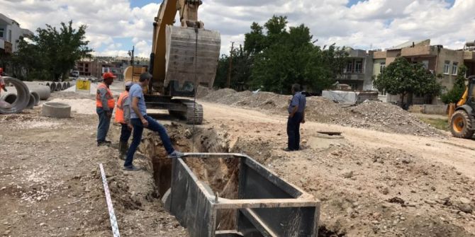 Adıyaman’da Alt Yapı Çalışmaları Devam Ediyor