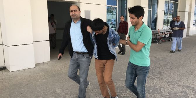 Güpegündüz Kapkaç Yaparken Enselendi